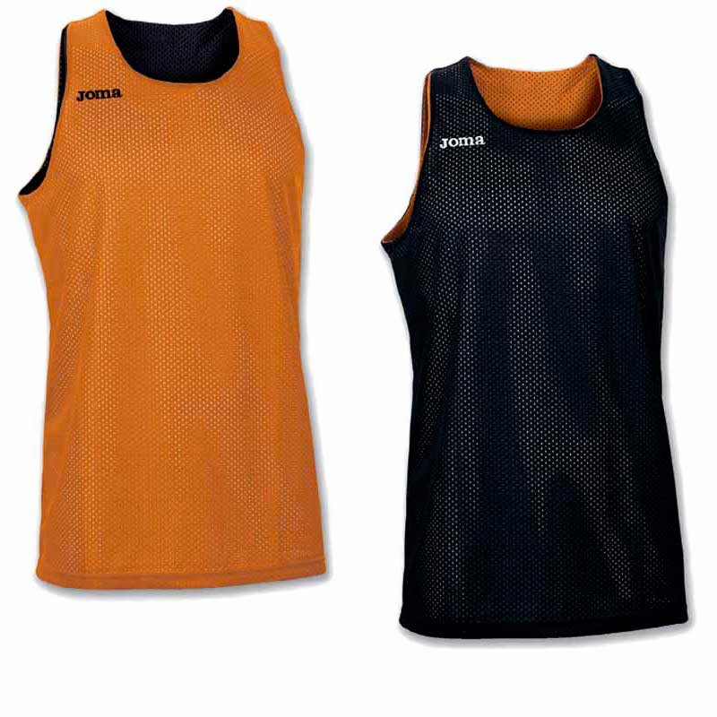 Joma T-shirt Sans Manches Aro Reversible 11-12 Years Orange