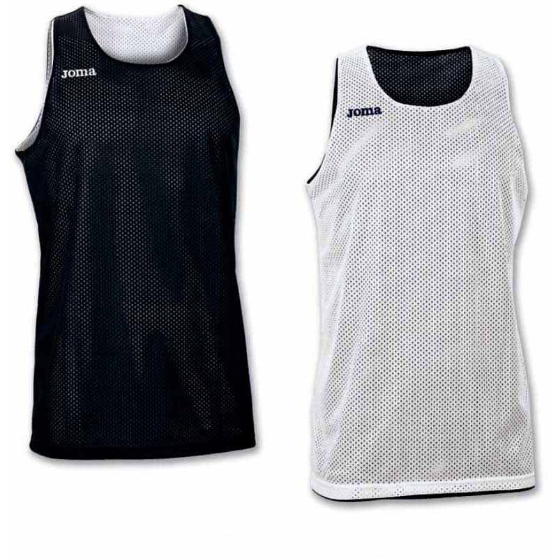 Joma Aro Reversible Sleeveless T-shirt Blanc,Noir 2XL-3XL