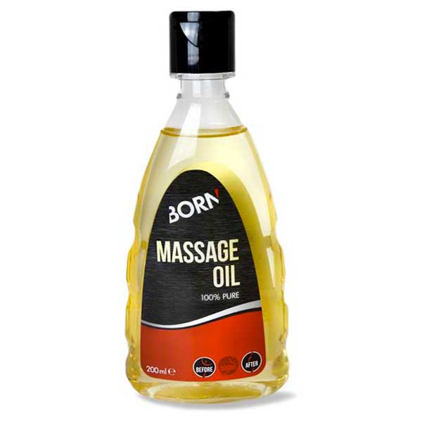Born Huile Massage 200 Ml 200 ml Yellow