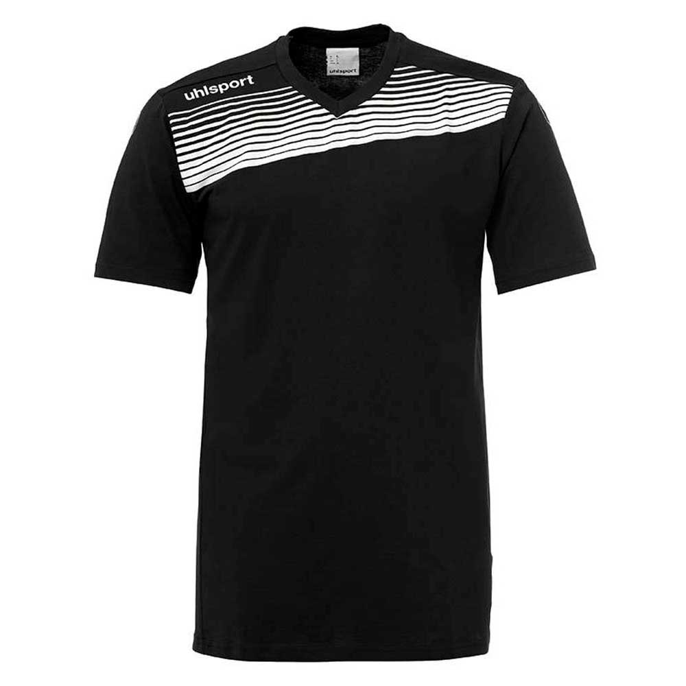 Uhlsport Liga 2.0 Training Short Sleeve T-shirt Blanc,Noir 164 cm
