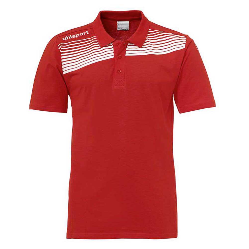 Uhlsport Liga 2.0 Short Sleeve Polo Shirt Rouge L