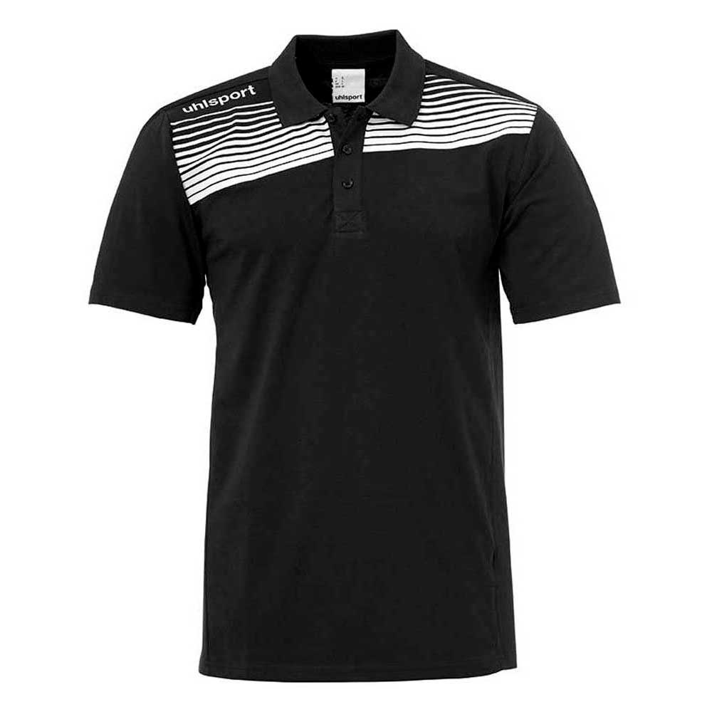 Uhlsport Liga 2.0 Short Sleeve Polo Shirt Noir L