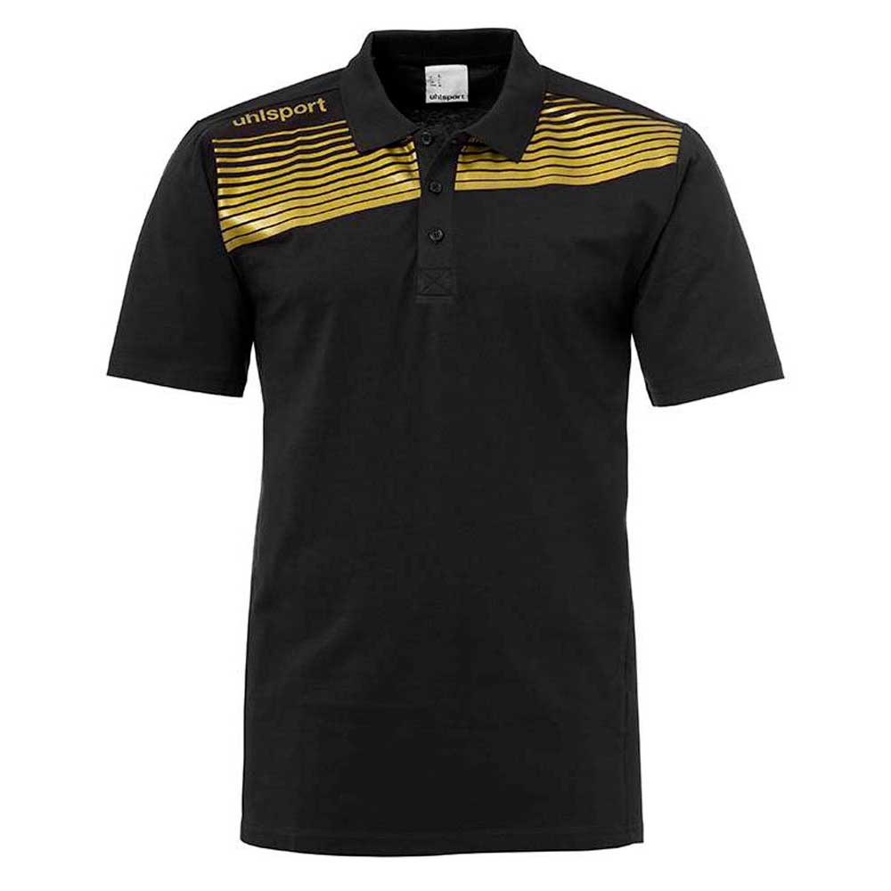 Uhlsport Liga 2.0 Short Sleeve Polo Shirt Noir M