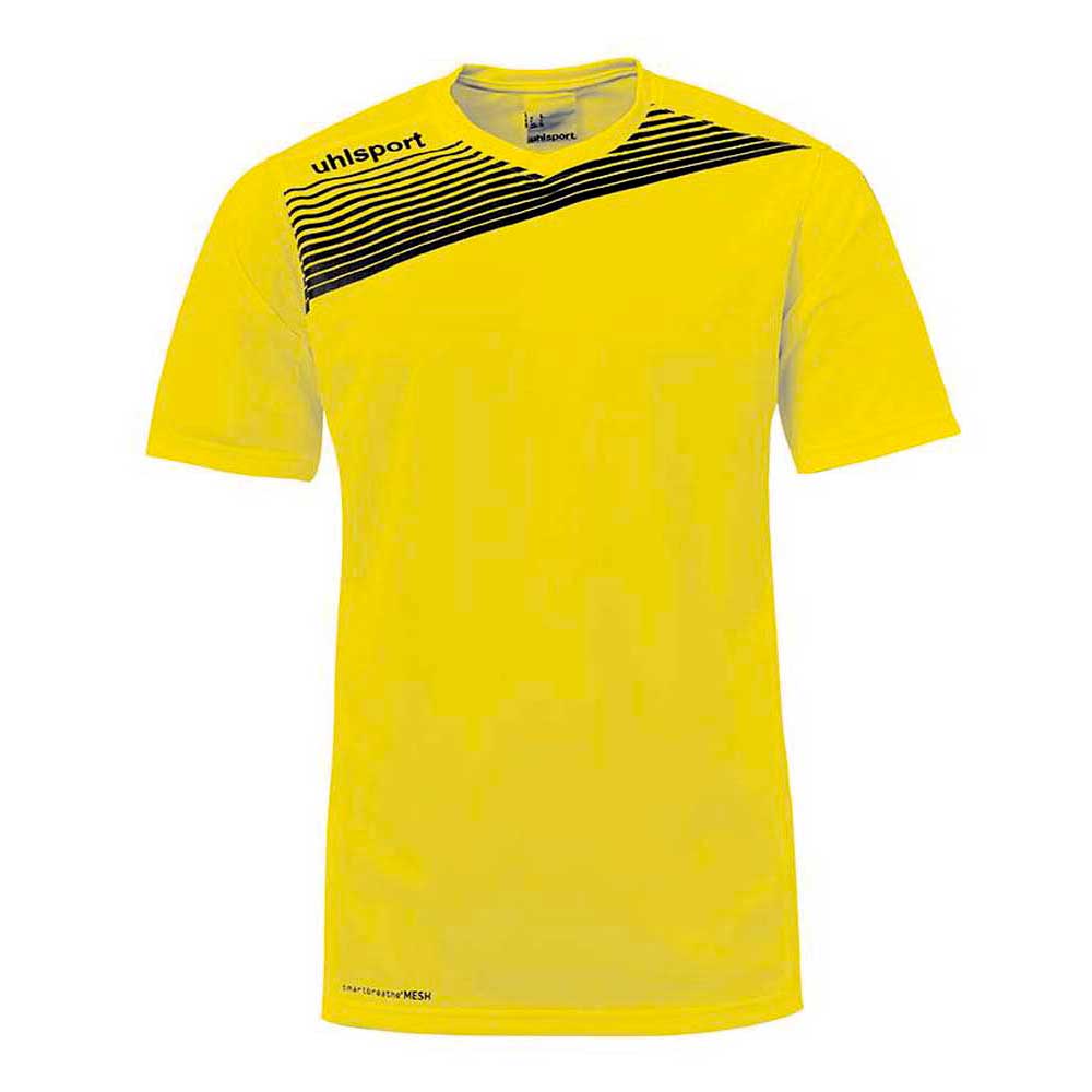 Uhlsport Liga 2.0 Short Sleeve T-shirt Jaune M
