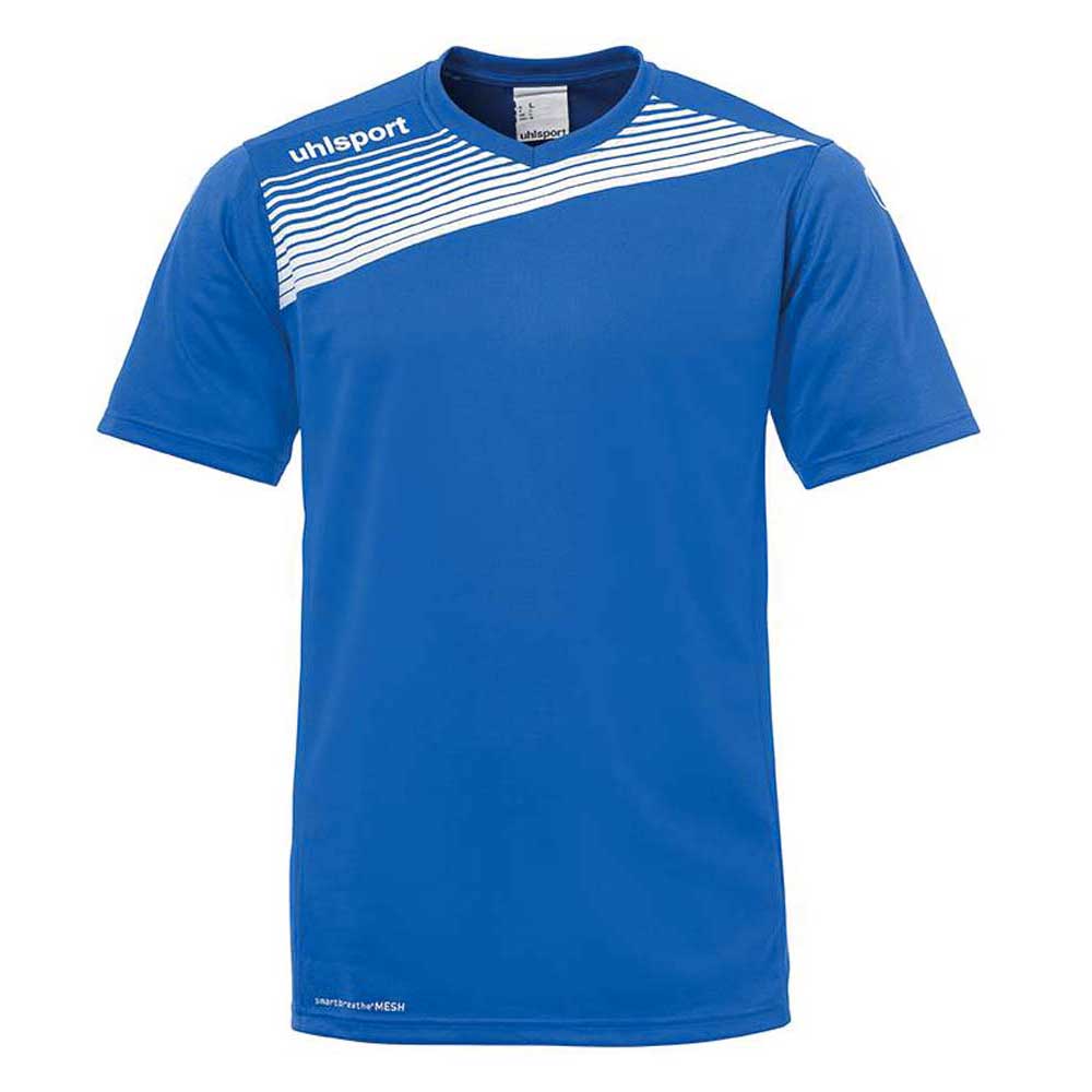 Uhlsport Liga 2.0 Short Sleeve T-shirt Bleu 2XL