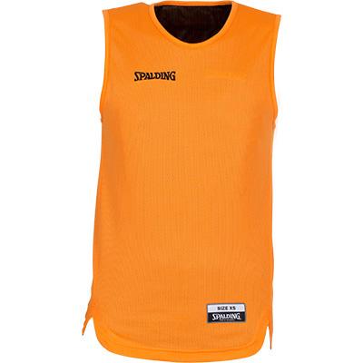 Spalding T-shirt Sans Manches Doubleface Set M Orange / Black