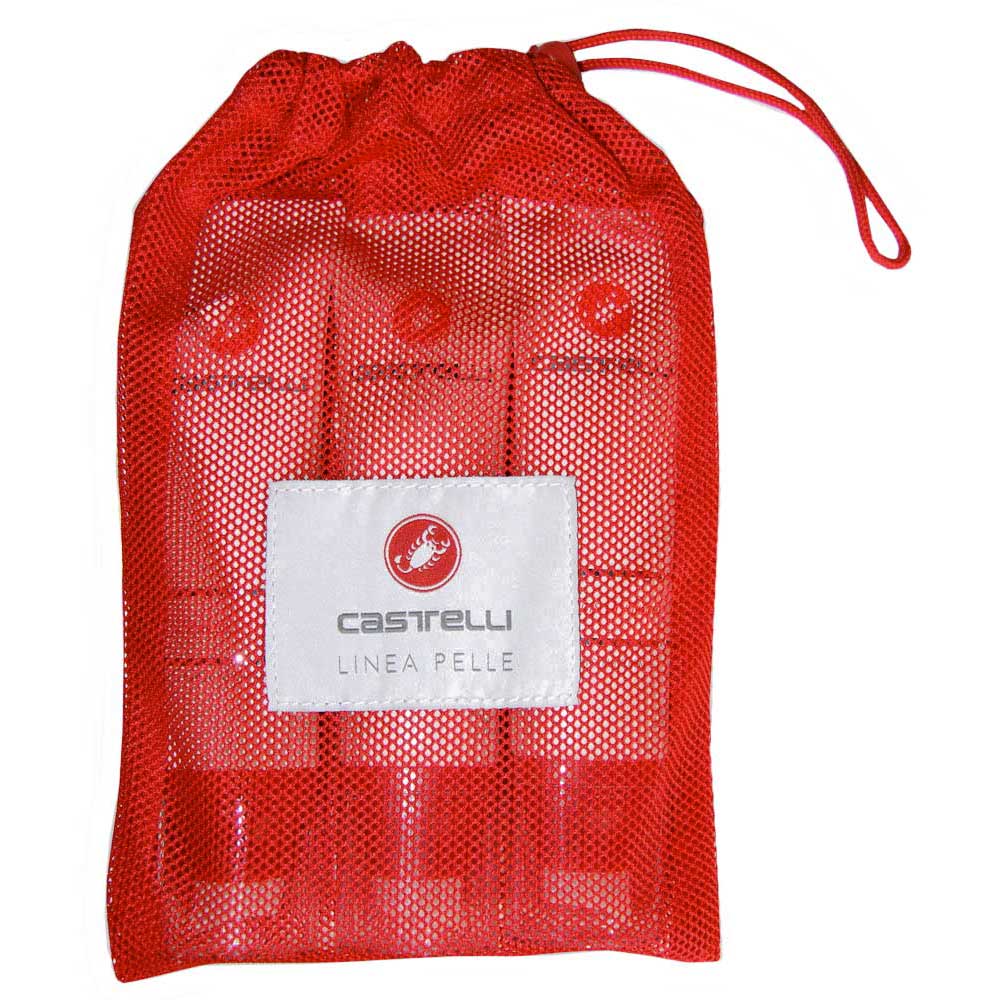 Castelli Crème 3 Pack +sack One Size Red