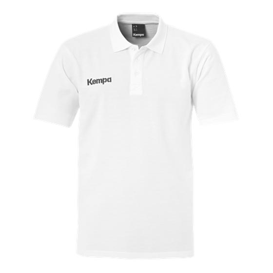 Kempa Classic Short Sleeve Polo Shirt Blanc 152 cm Garçon