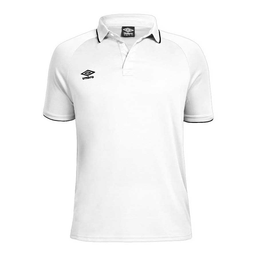 Umbro Torch Short Sleeve Polo Shirt Blanc 12 Years Garçon
