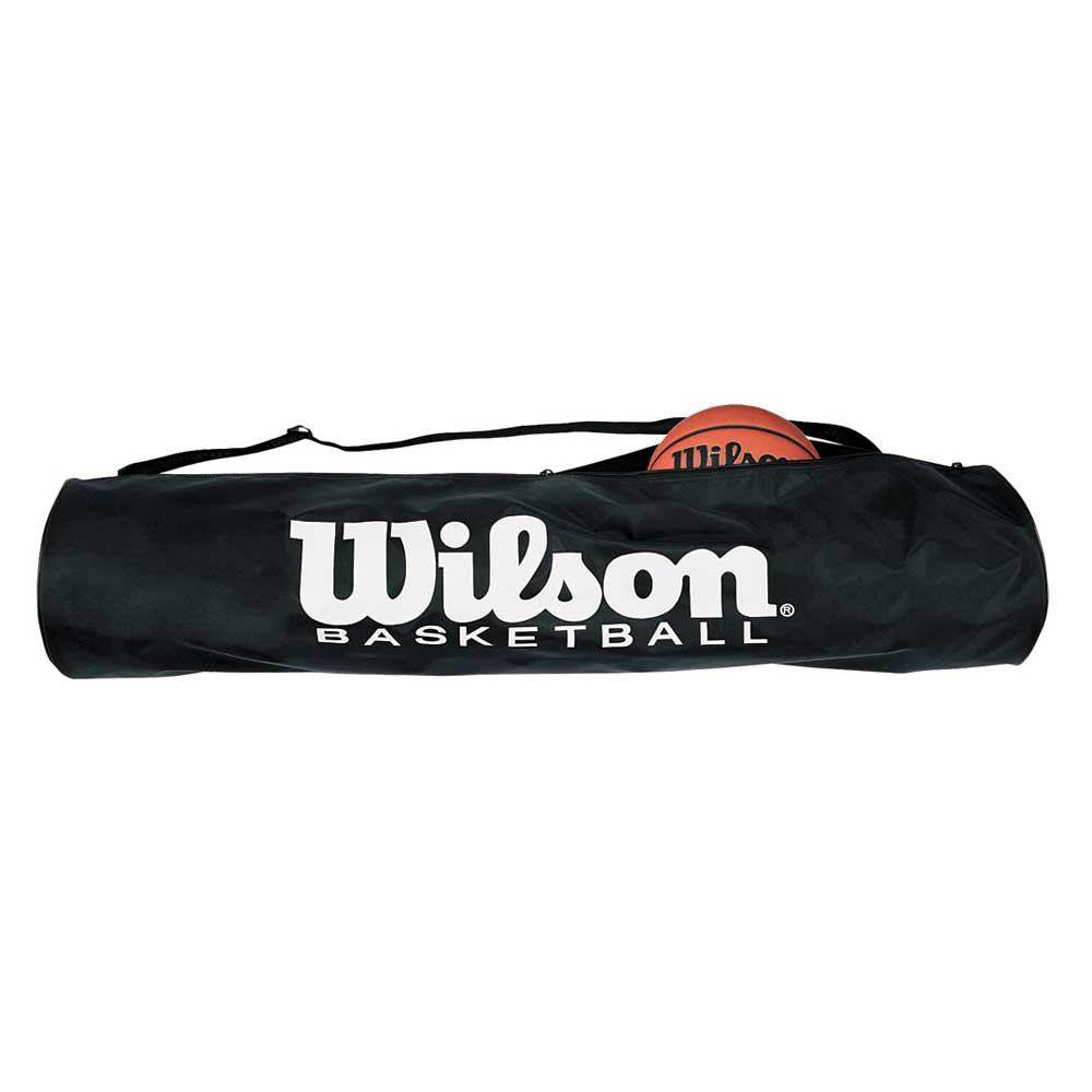 Wilson Basketball Balls Tube Bag Noir Up To 5 Balls