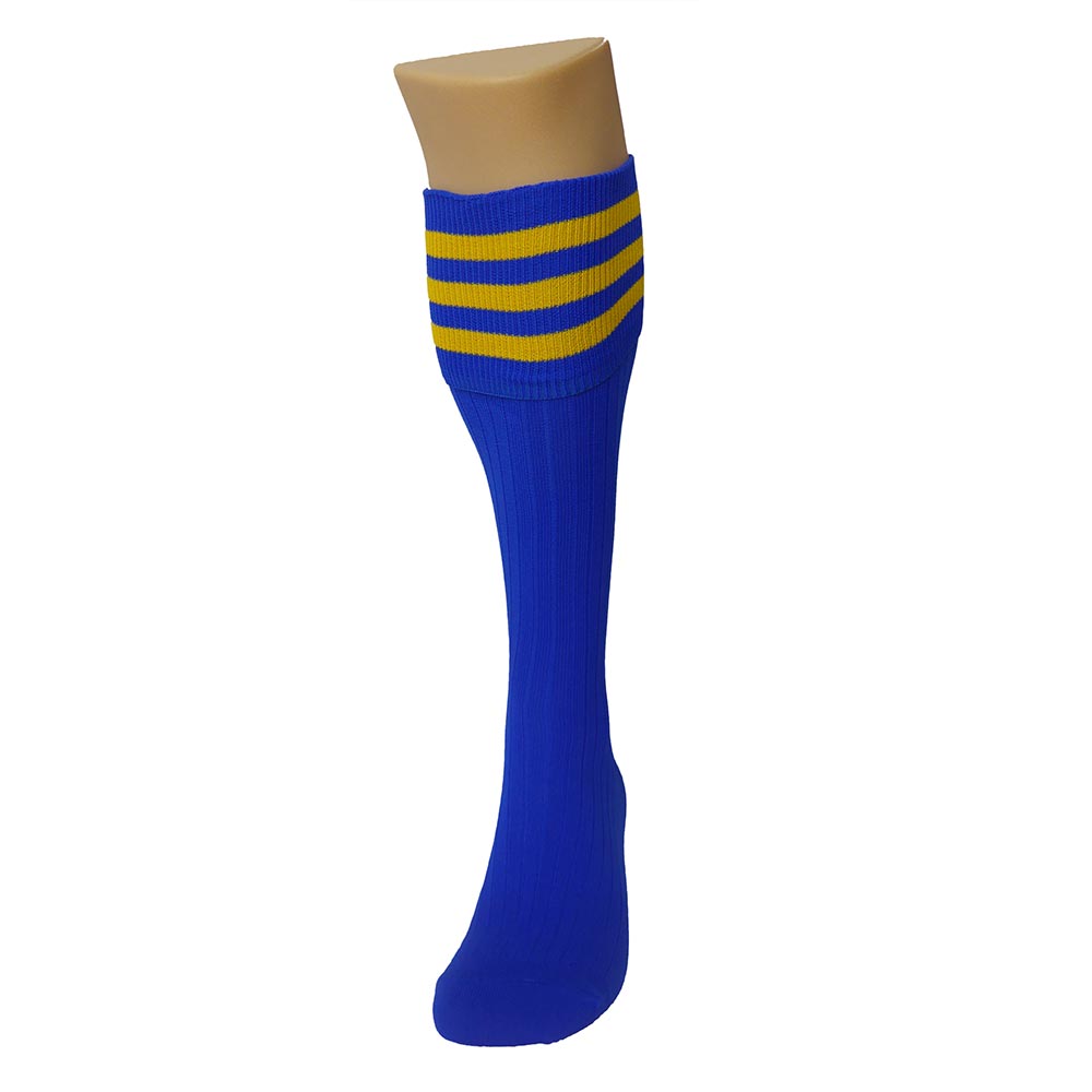 Mund Socks Football EU 36-40 Blue / Yellow