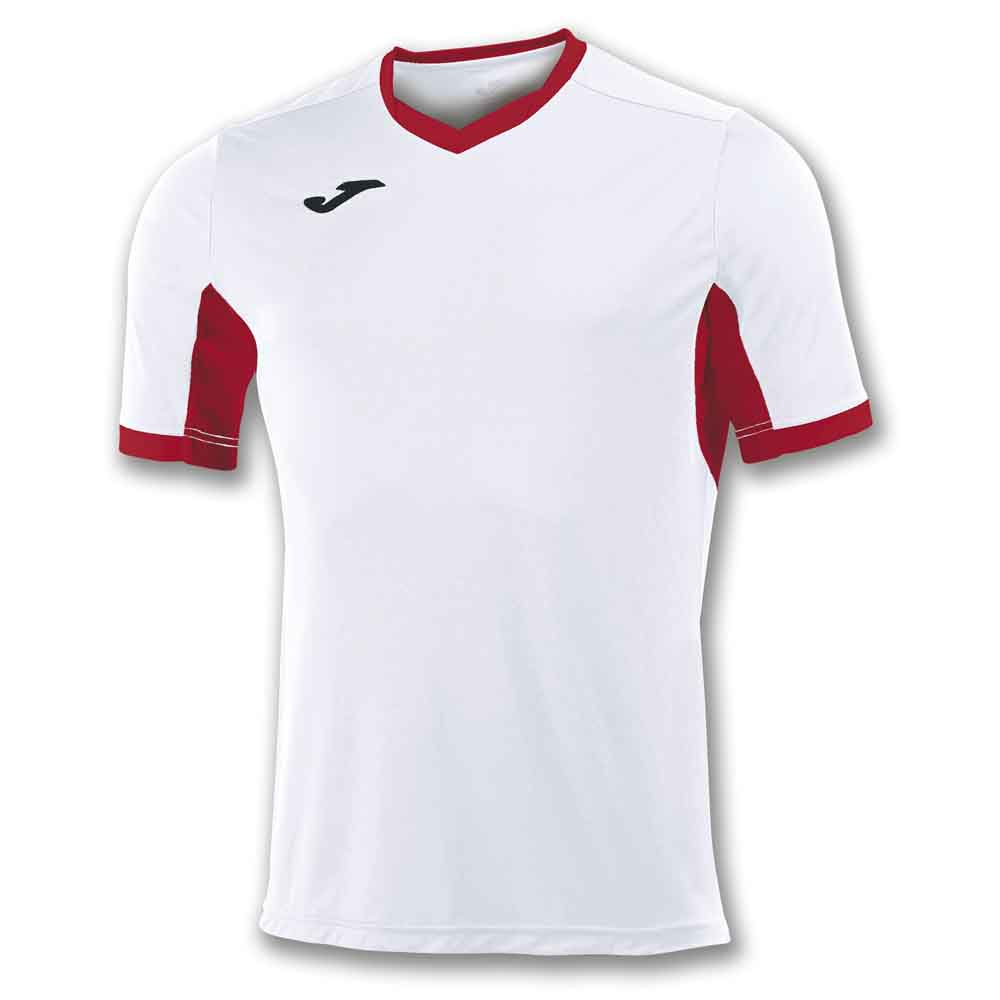 Joma Champion Iv Short Sleeve T-shirt Rouge,Blanc 7-10 Years Garçon