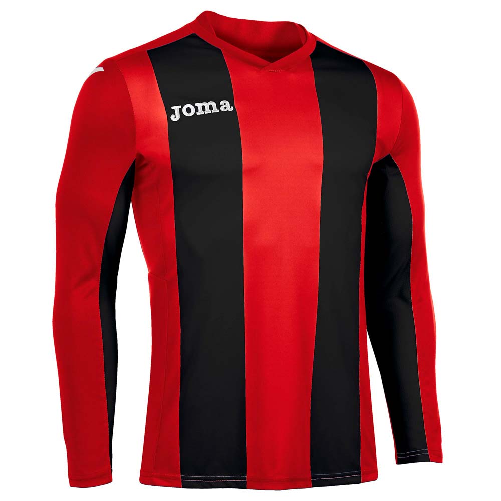 Joma T-shirt Manches Longues Pisa V M Red / Black