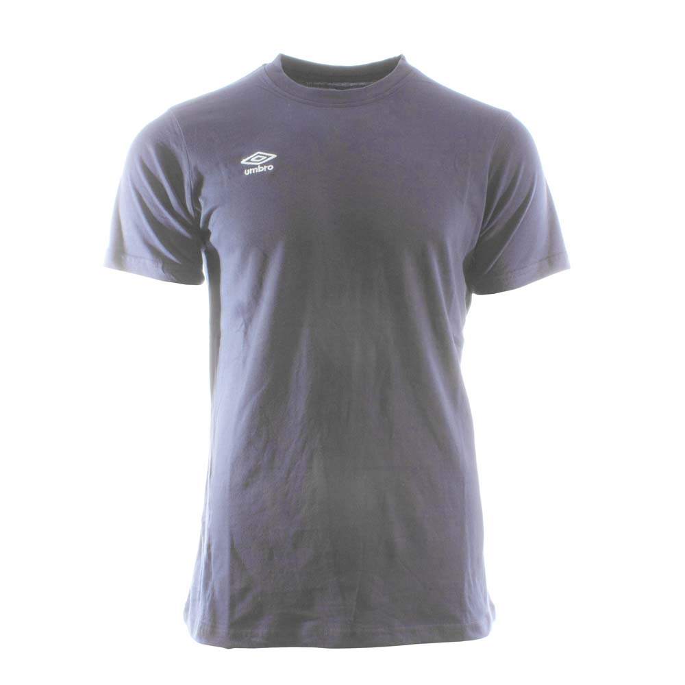 Umbro T-shirt à Manches Courtes Cotton Small Logo M Navy