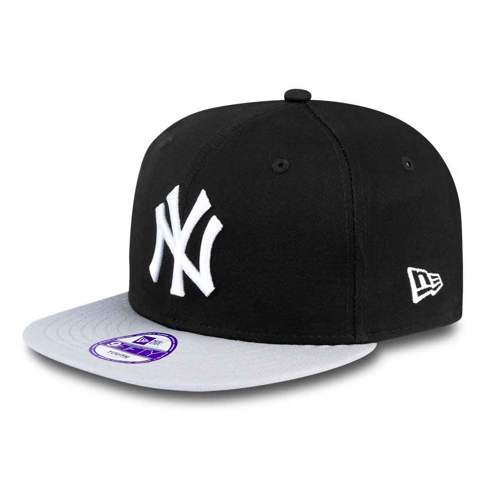 New Era Casquette New York Yankees 9 Fifty Youth Black / Grey / White