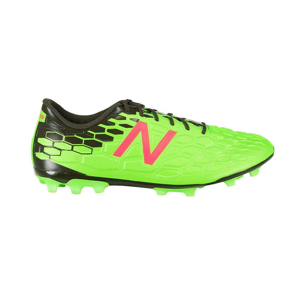 New Balance Chaussures Football Visaro 2.0 Mid Level Ag EU 41 1/2 Green / Cherry / Black