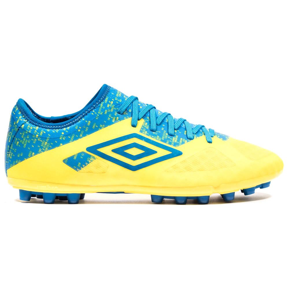 Umbro Chaussures Football Velocita Iii Pro Ag EU 40 1/2 Blazing Yellow / Electric Blue