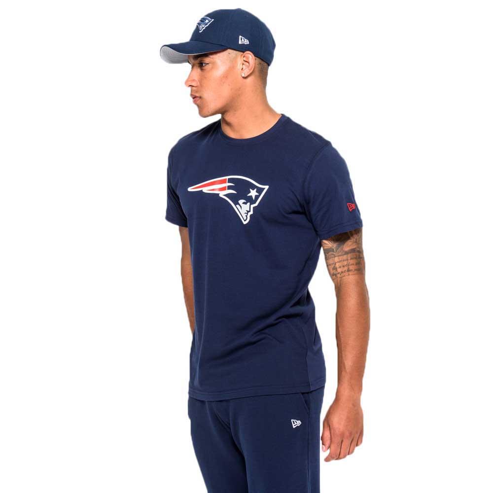 New Era T-shirt à Manches Courtes New England Patriots Team Logo XS-S Oceanside Blue