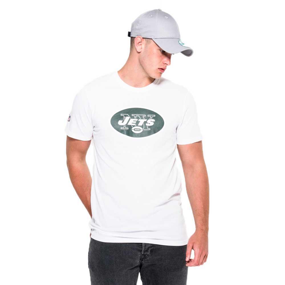 New Era T-shirt à Manches Courtes New York Jets Team Logo M Optic White