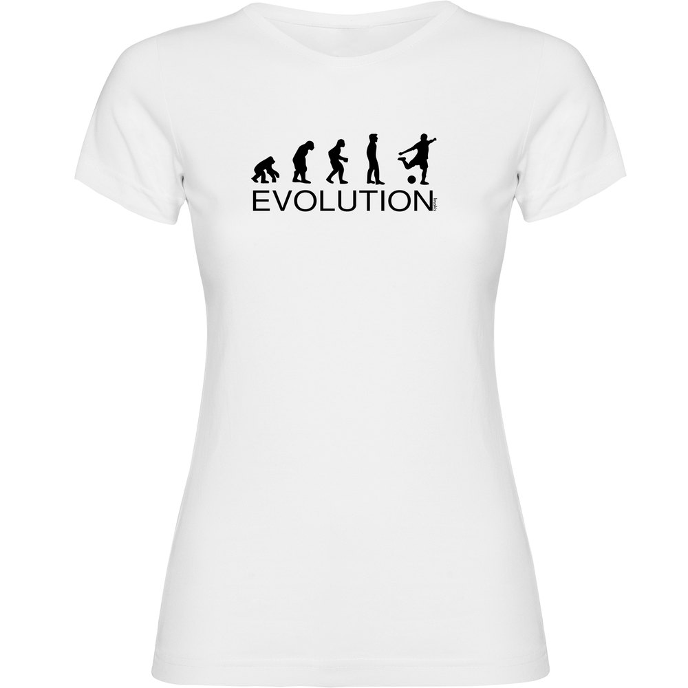 Kruskis Evolution Goal Short Sleeve T-shirt Blanc XL Femme