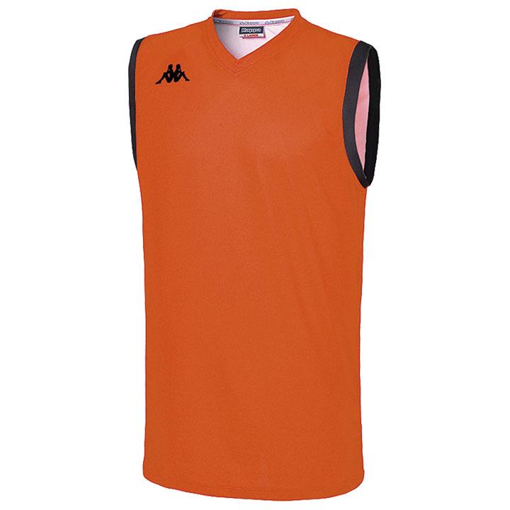 Kappa T-shirt Sans Manches Cefalu 2XL Orange Fonce