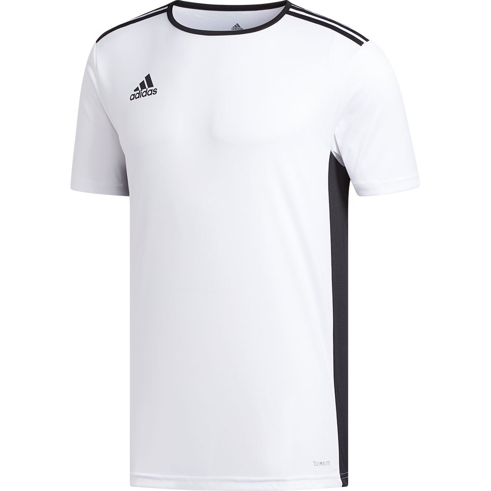 Adidas Entrada 18 Short Sleeve T-shirt Blanc 2XL