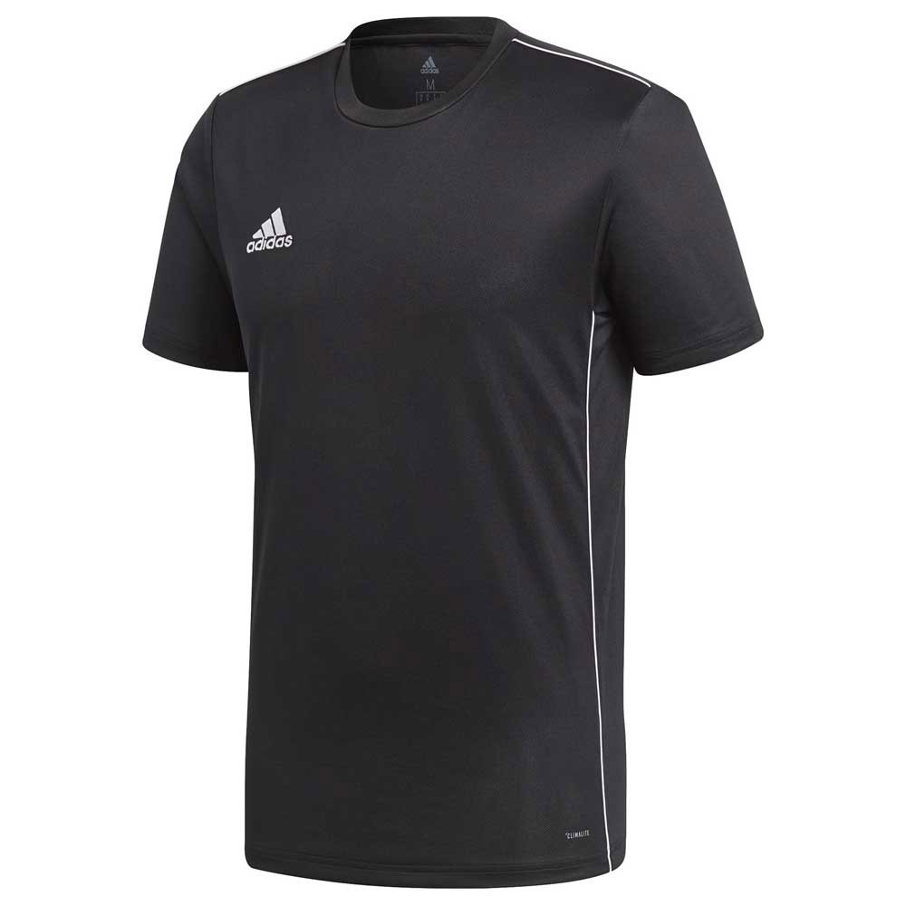 Adidas Core 18 Short Sleeve T-shirt Noir 3XL Homme
