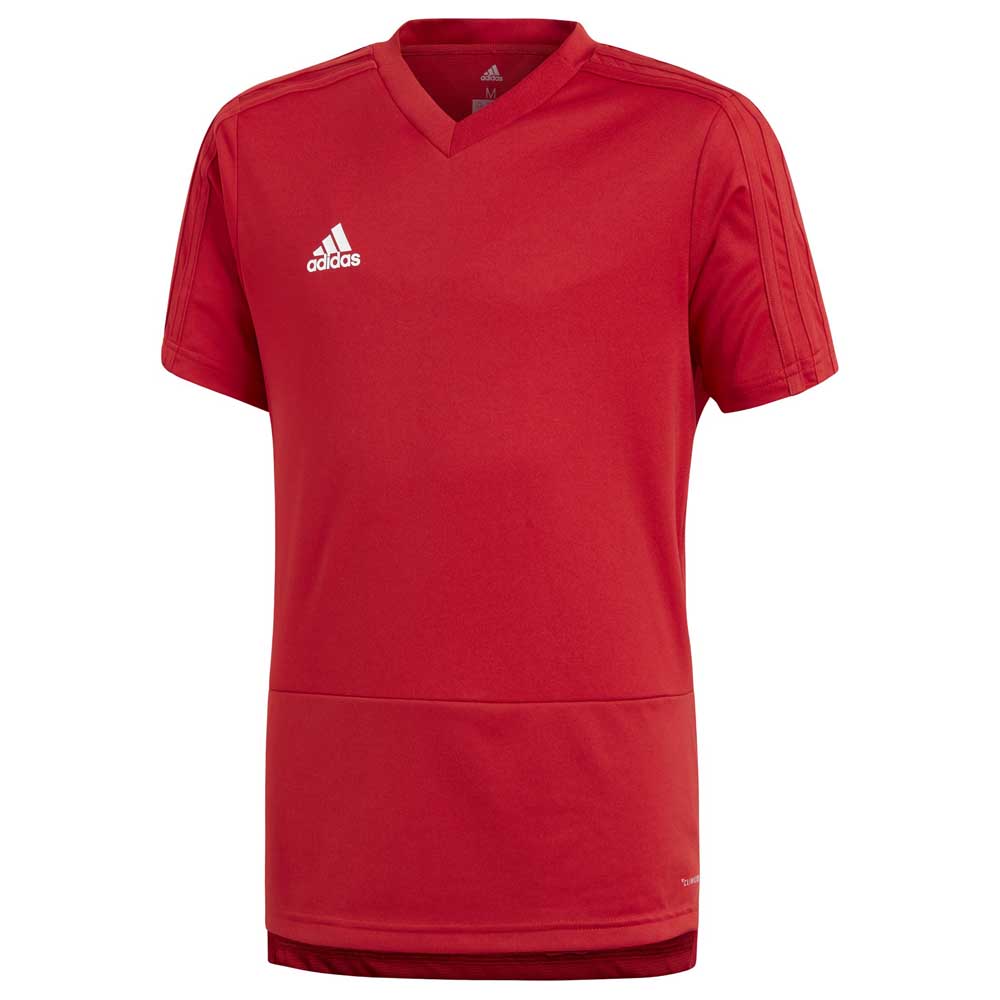 Adidas Condivo 18 Training Short Sleeve T-shirt Rouge 164 cm