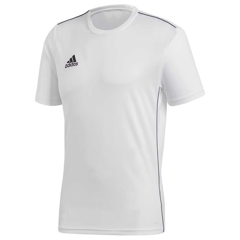 Adidas Core 18 Training Short Sleeve T-shirt Blanc XL