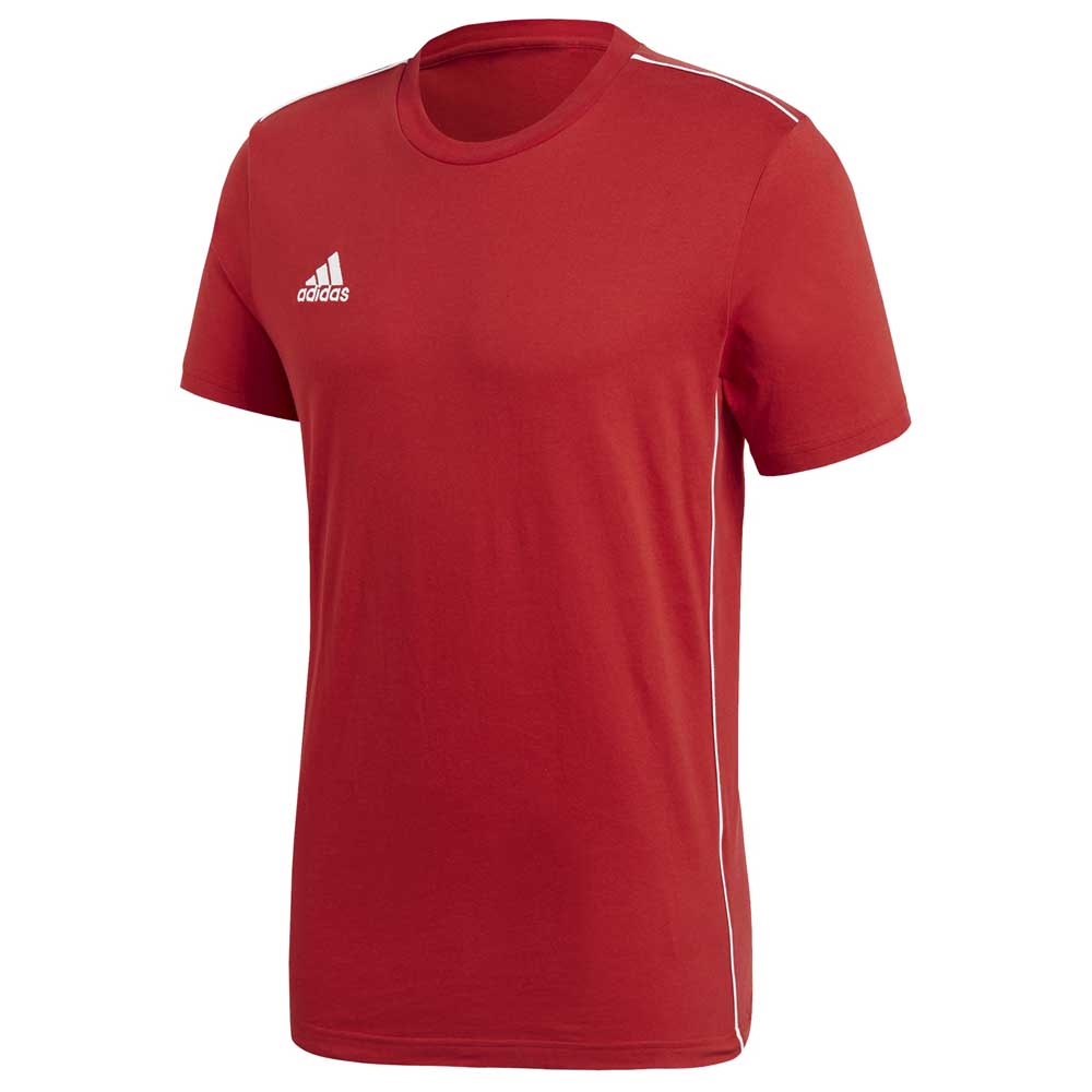 Adidas Core 18 Short Sleeve T-shirt Rouge 2XL Homme
