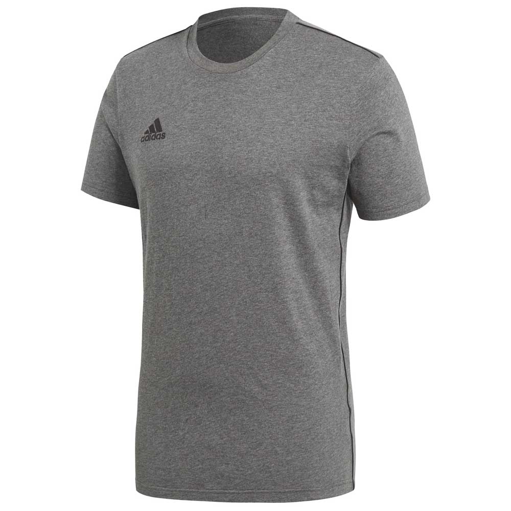 Adidas Core 18 Short Sleeve T-shirt Gris XS Homme