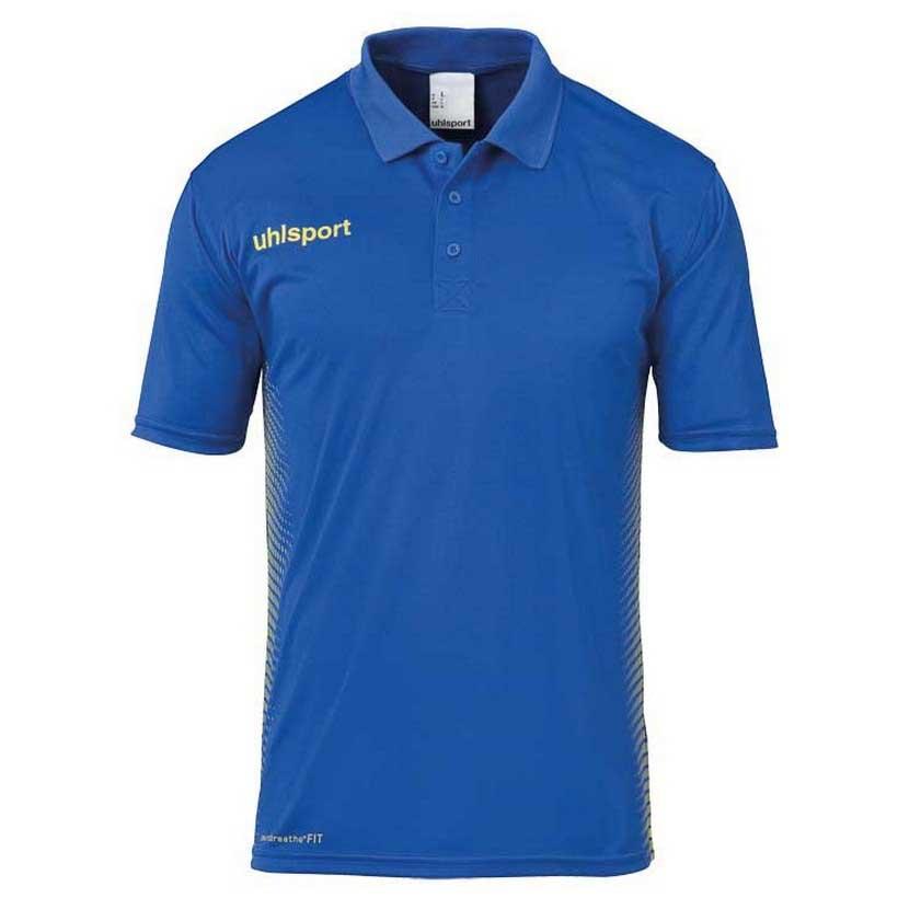 Uhlsport Score Short Sleeve Polo Shirt Bleu XL