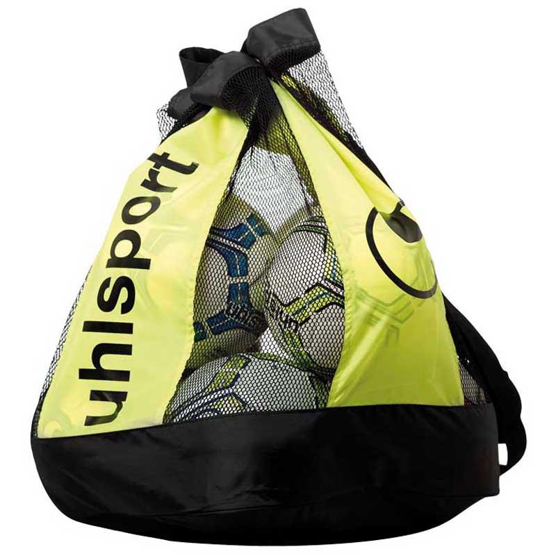 Uhlsport Logo Ball Bag Jaune,Noir Up To 16 Balls