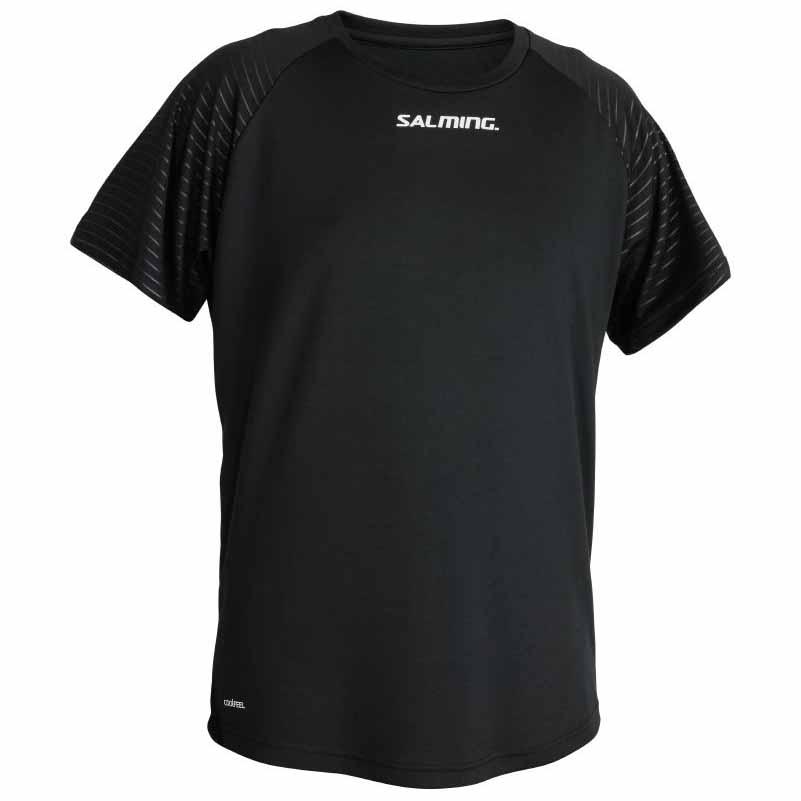 Salming Granite Game Short Sleeve T-shirt Noir S Homme