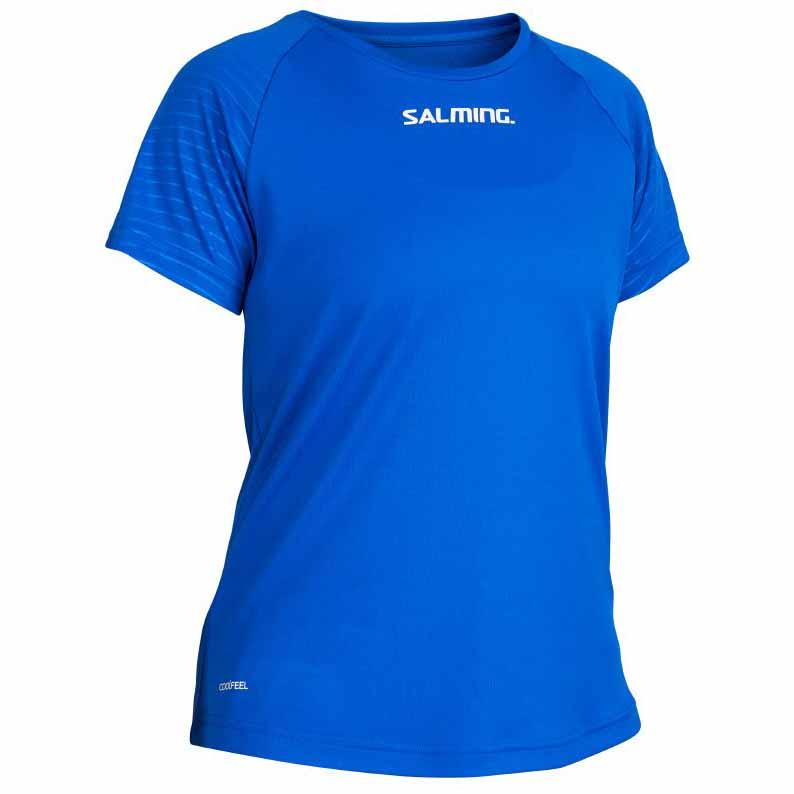 Salming Diamond Game Short Sleeve T-shirt Bleu L Femme