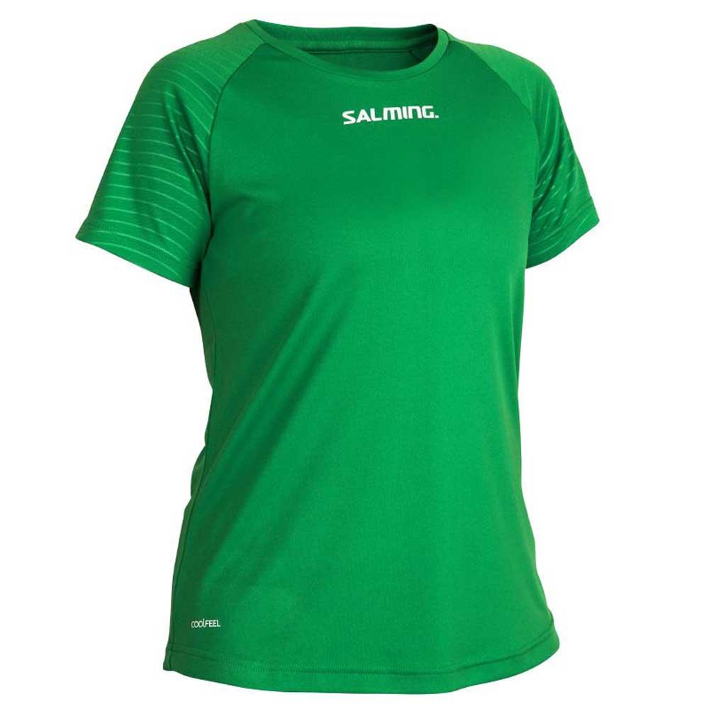 Salming Diamond Game Short Sleeve T-shirt Vert XL Femme