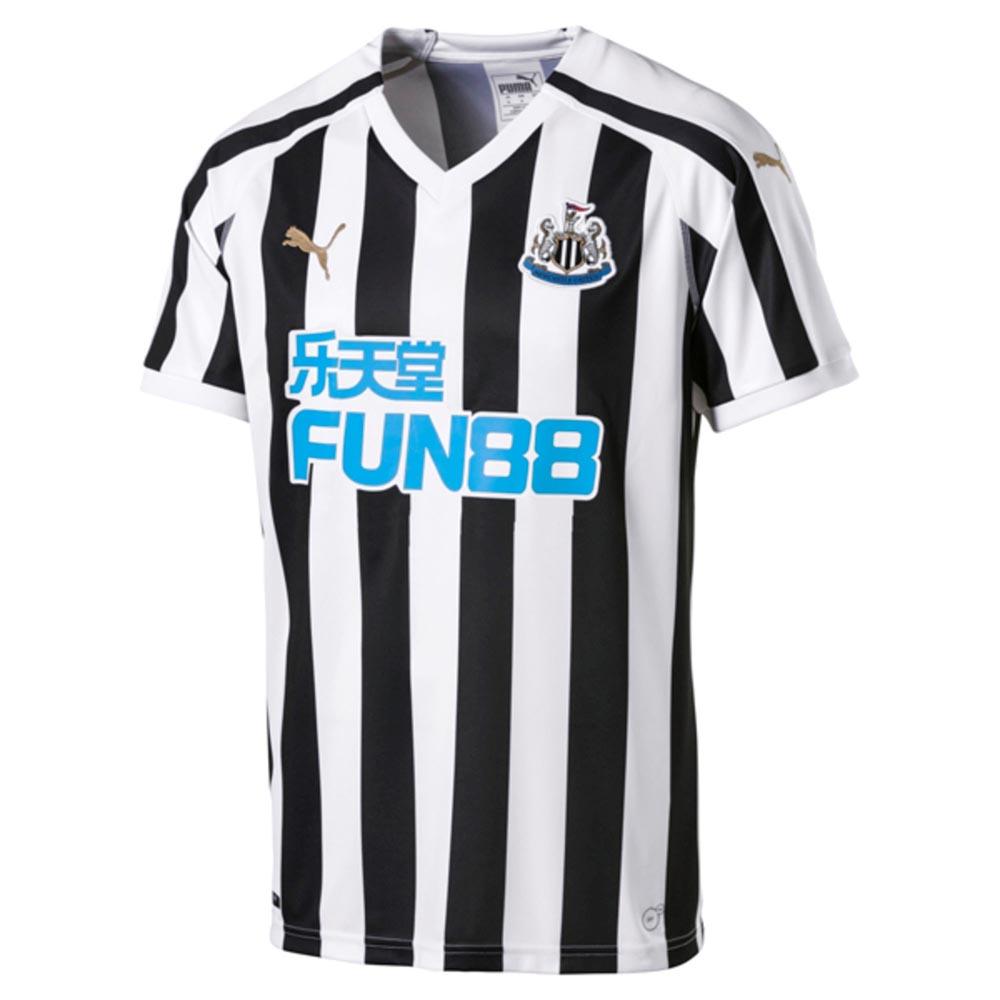 Puma Accueil Newcastle United Fc 18/19 T-shirt S Black / White