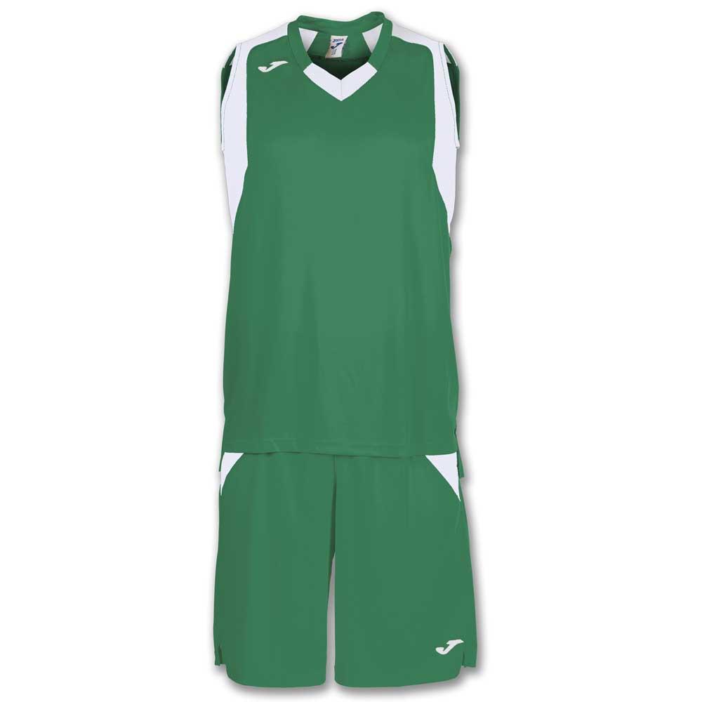 Joma T-shirt Sans Manches Final Set 4-6 Years Green / White