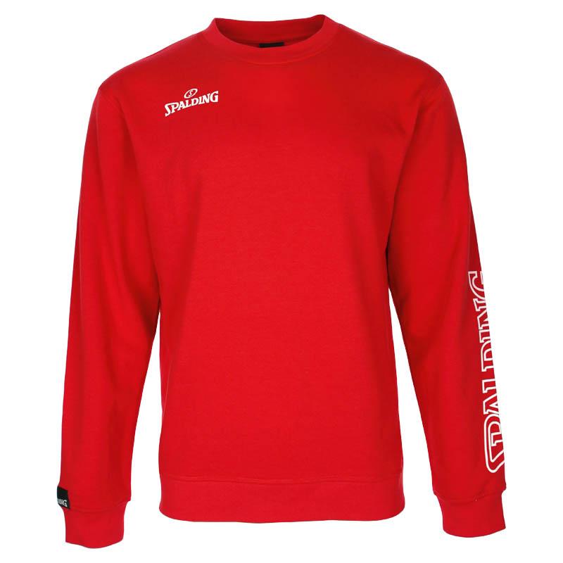 Spalding Team Ii Crew Sweatshirt Rouge 4XL