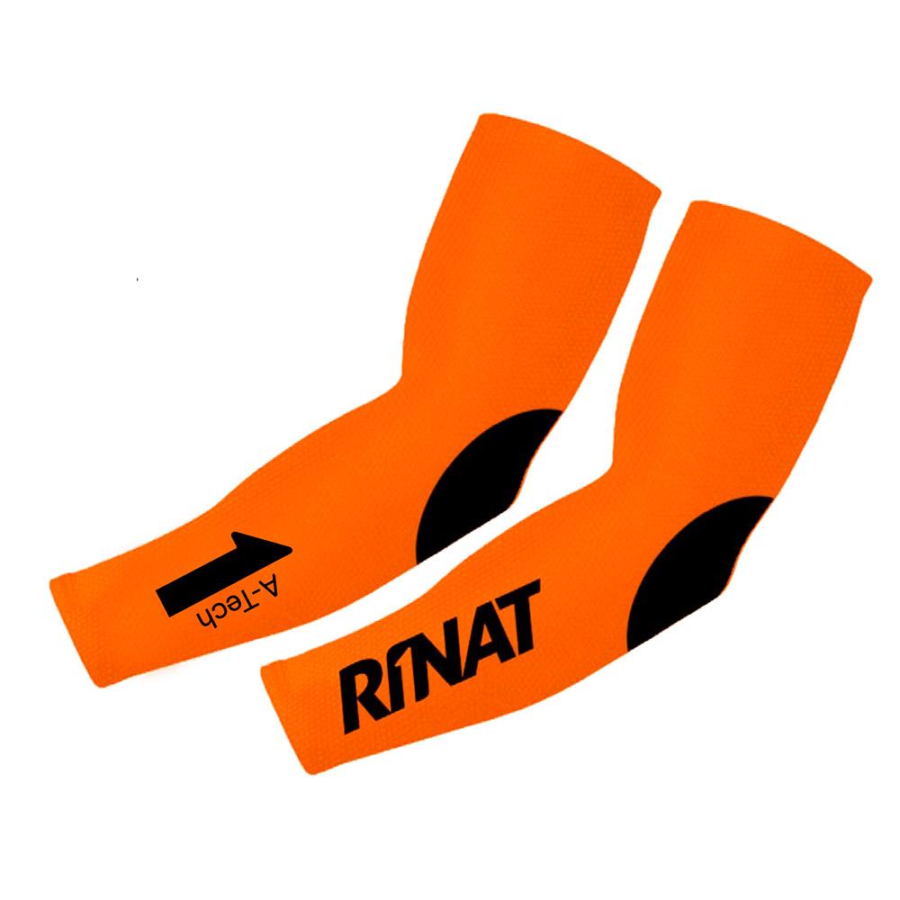 Rinat A-tech Compression Arm Warmers Orange L-XL Homme