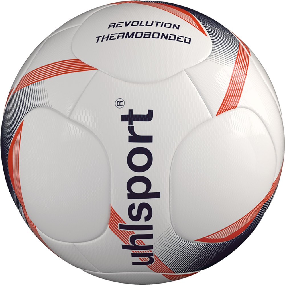 Uhlsport Ballon Football Revolution Thermobonded 5 White / Navy / Fluo Red