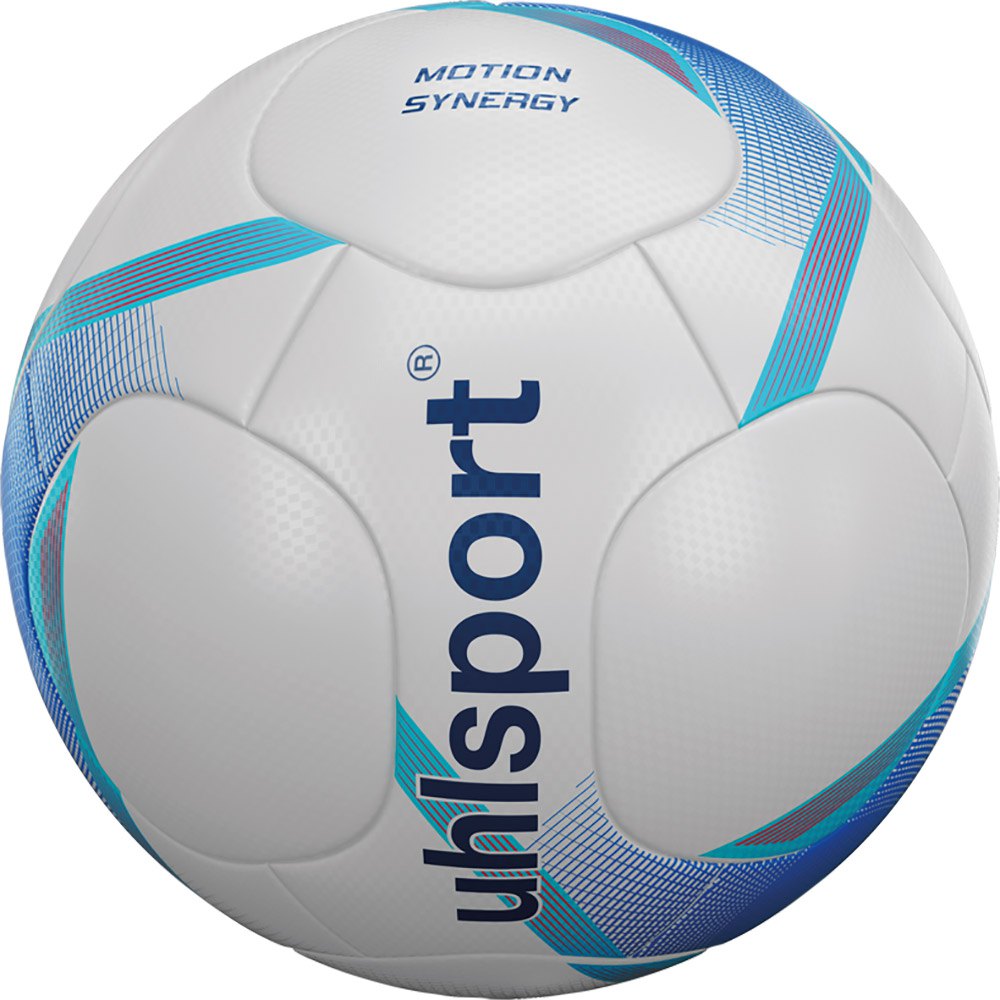 Uhlsport Ballon Football Motion Synergy 5 White / Deep Blue / Cyan