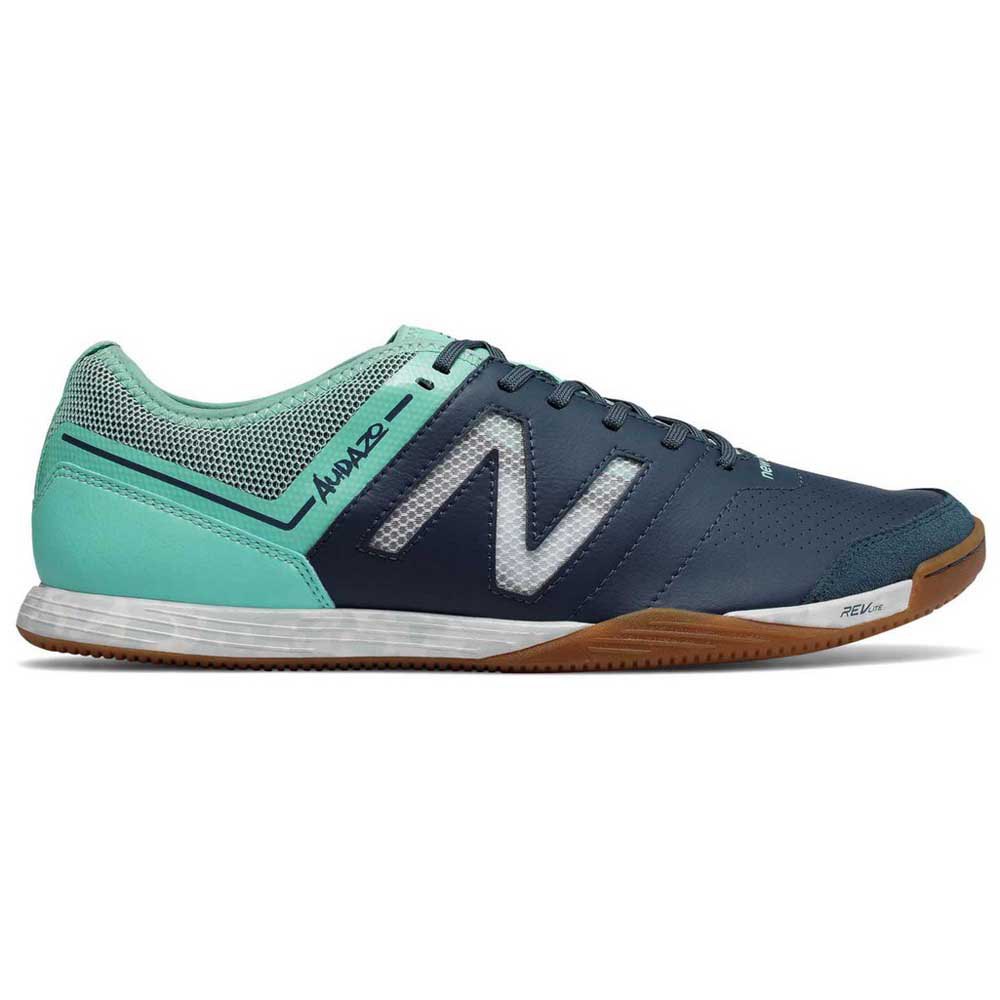 New Balance Audazo V3 Pro In Indoor Football Shoes Vert,Bleu EU 39 1/2