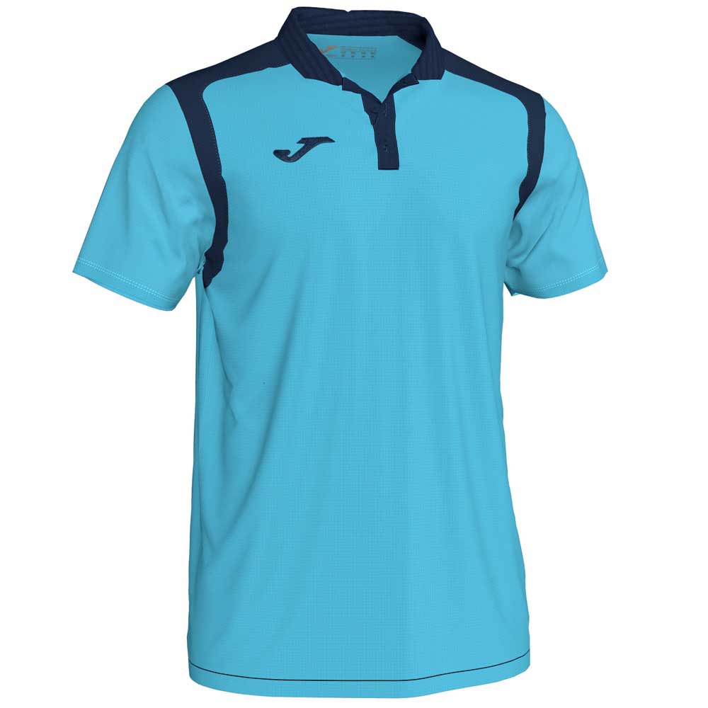 Joma Champion V Short Sleeve Polo Shirt Bleu XL