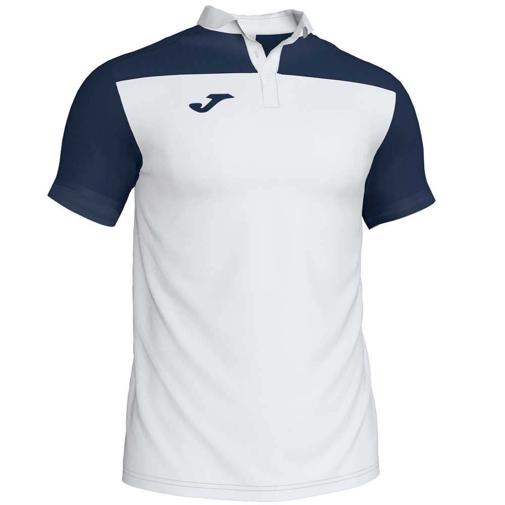 Joma Combi Short Sleeve Polo Shirt Blanc,Bleu S