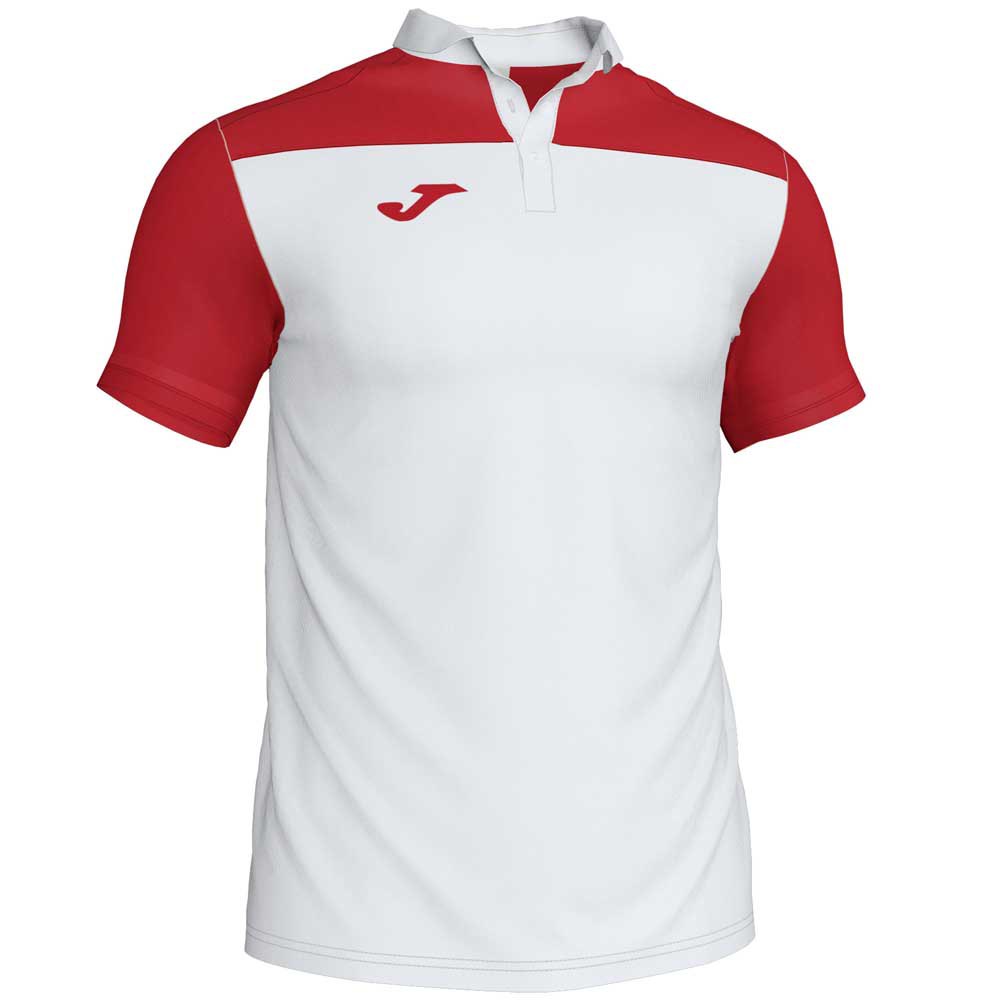 Joma Combi Short Sleeve Polo Shirt Rouge,Blanc XL
