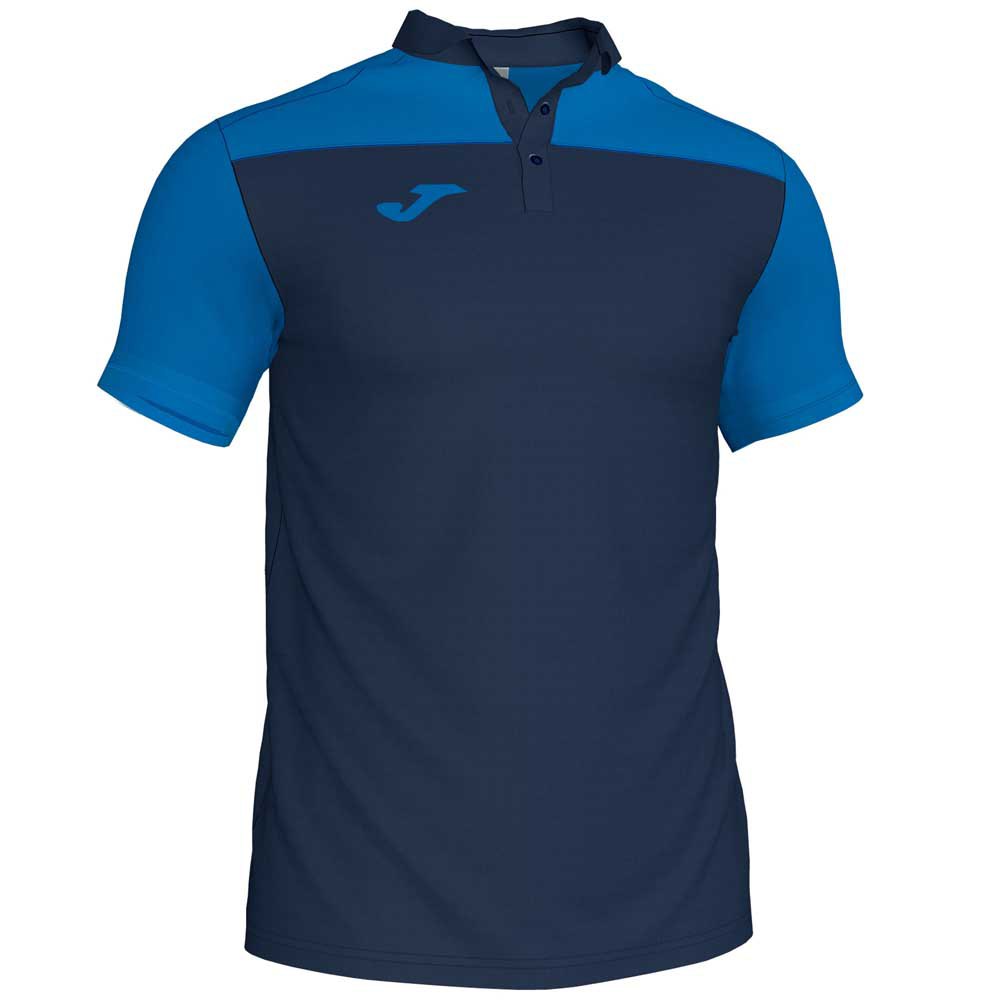 Joma Combi Short Sleeve Polo Shirt Bleu S