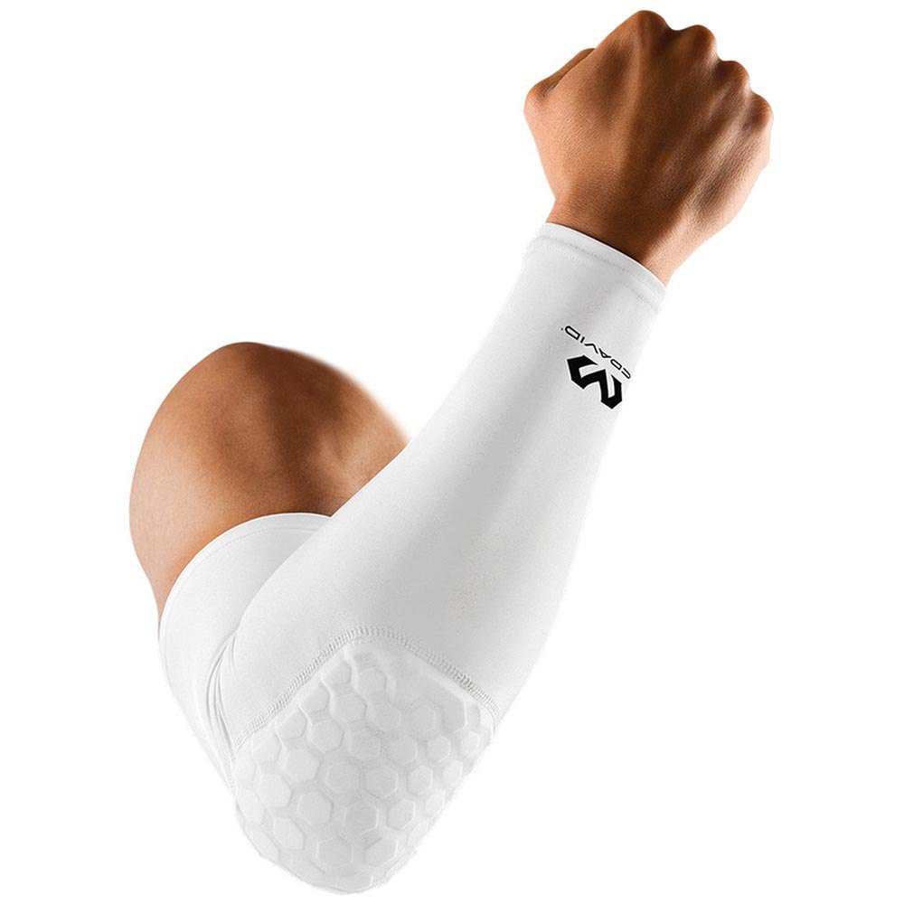 Mc David Hex Shooter Arm Warmers Blanc S Homme
