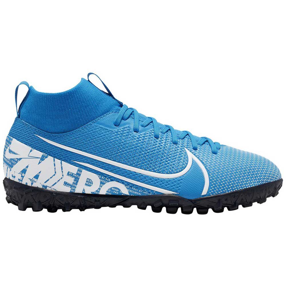 Nike Mercurial Superfly Vii Academy Tf Football Boots Bleu EU 37 1/2