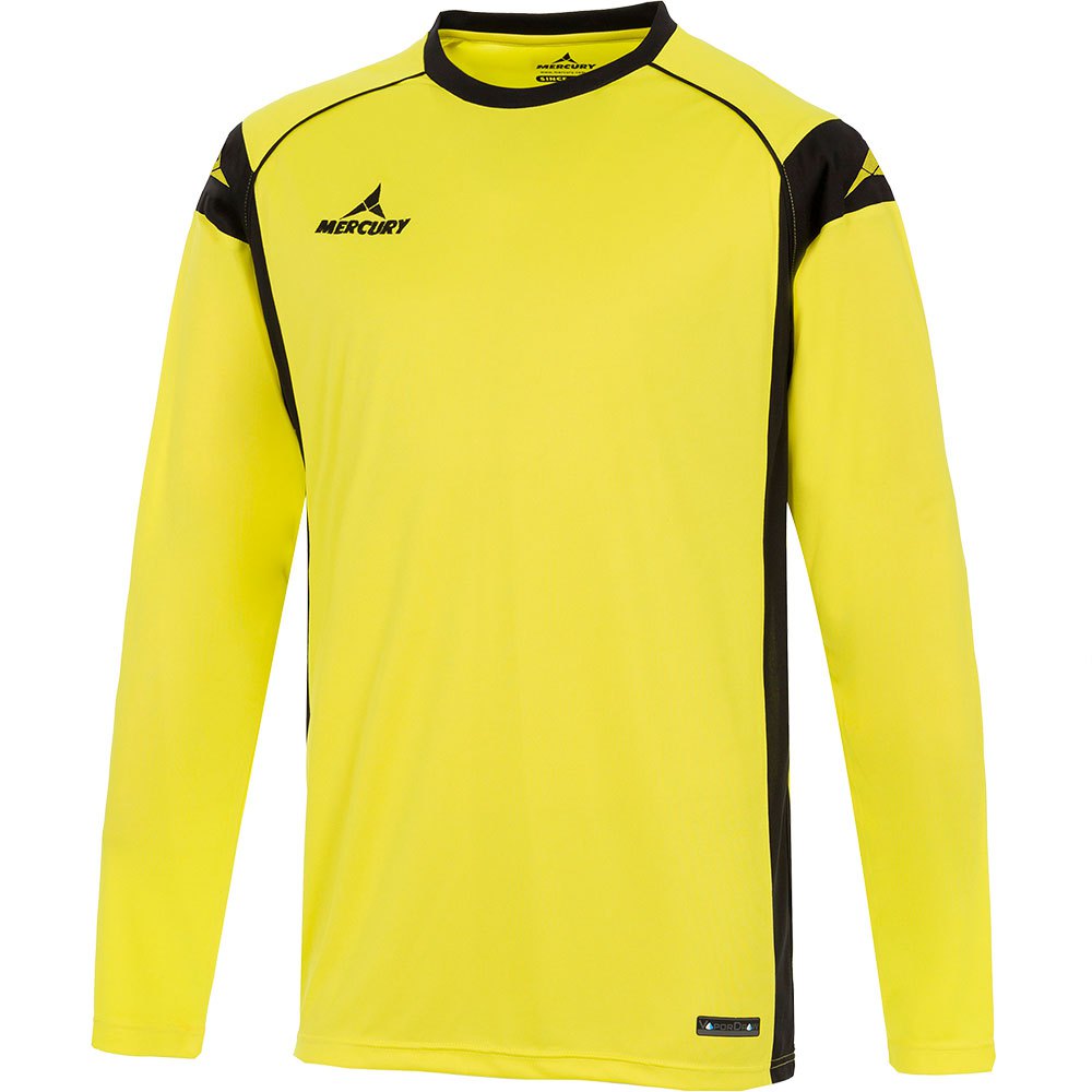 Mercury Equipment T-shirt Manches Longues Palermo 4 Years Yellow / Black